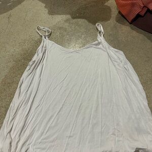 Torrid White Relaxed Camisole Top